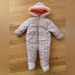 Kensie kids snow suit! Floral pattern!